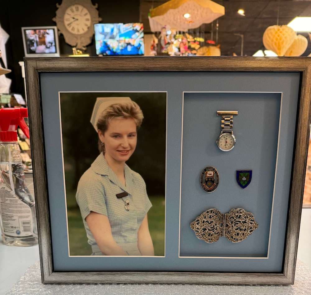 Bespoke picture framing at Frameworks, Blyth